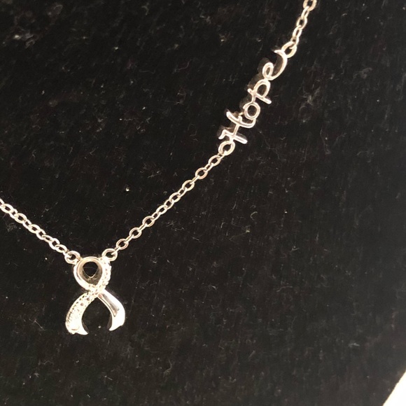 Lia Sophia Jewelry - Lia Sophia Hope Ribbon Necklace